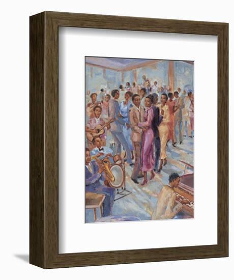 Saturday Night Social-Laforet-Framed Art Print