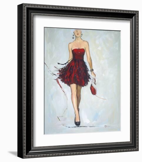 Saturday Night-Joyce Fournier-Framed Art Print