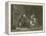 Saturday Night-Sir David Wilkie-Framed Premier Image Canvas