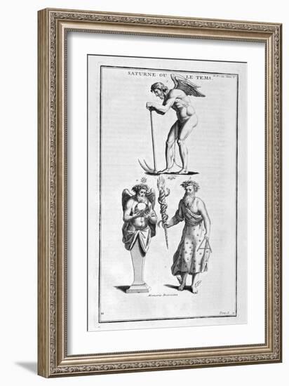 Saturn, 1757-Bernard De Montfaucon-Framed Giclee Print