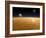 Saturn Above the Thick Atmosphere of its Moon Titan-Stocktrek Images-Framed Photographic Print