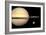 Saturn And Earth, Artwork-Walter Myers-Framed Photographic Print