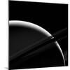 Saturn and its Rings, Cassini Image-null-Mounted Photographic Print