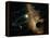 Saturn And Solar System-Detlev Van Ravenswaay-Framed Premier Image Canvas