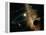 Saturn And Solar System-Detlev Van Ravenswaay-Framed Premier Image Canvas