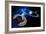 Saturn And Solar System-Detlev Van Ravenswaay-Framed Photographic Print