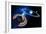 Saturn And Solar System-Detlev Van Ravenswaay-Framed Photographic Print