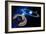 Saturn And Solar System-Detlev Van Ravenswaay-Framed Photographic Print