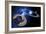 Saturn And Solar System-Detlev Van Ravenswaay-Framed Photographic Print