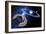 Saturn And Solar System-Detlev Van Ravenswaay-Framed Photographic Print