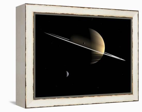 Saturn, Artwork-Walter Myers-Framed Premier Image Canvas