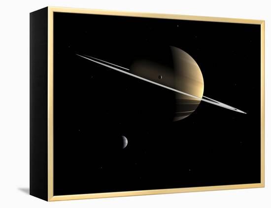 Saturn, Artwork-Walter Myers-Framed Premier Image Canvas