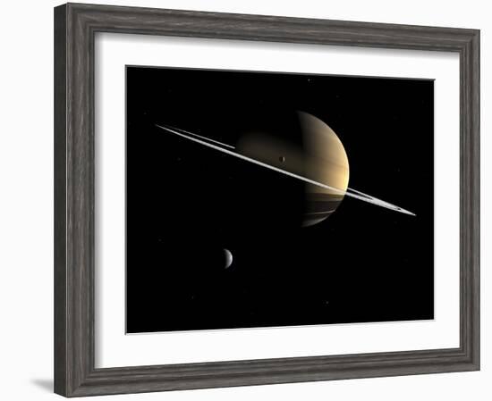 Saturn, Artwork-Walter Myers-Framed Photographic Print