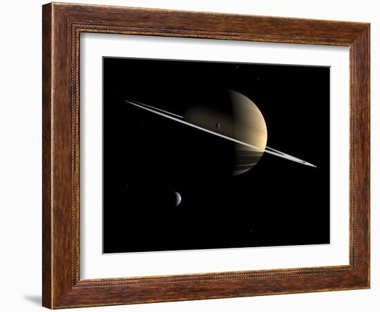 Saturn, Artwork-Walter Myers-Framed Photographic Print