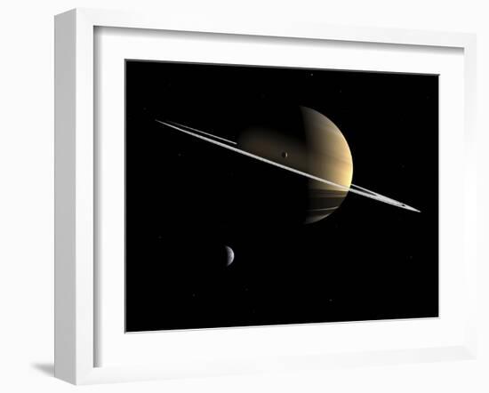 Saturn, Artwork-Walter Myers-Framed Photographic Print