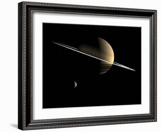 Saturn, Artwork-Walter Myers-Framed Photographic Print