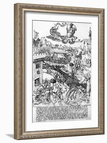 Saturn, C.1464-Baccio Baldini-Framed Giclee Print