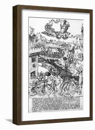 Saturn, C.1464-Baccio Baldini-Framed Giclee Print