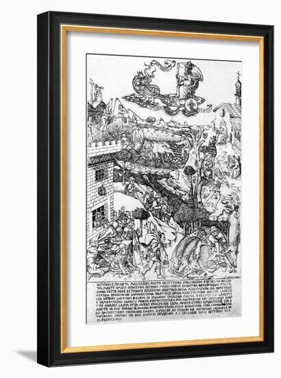 Saturn, C.1464-Baccio Baldini-Framed Giclee Print