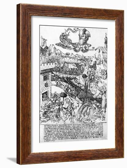 Saturn, C.1464-Baccio Baldini-Framed Premium Giclee Print