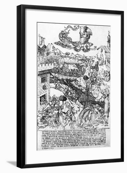 Saturn, C.1464-Baccio Baldini-Framed Giclee Print