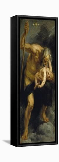 Saturn Devouring His Son, 1636-1638-Peter Paul Rubens-Framed Premier Image Canvas