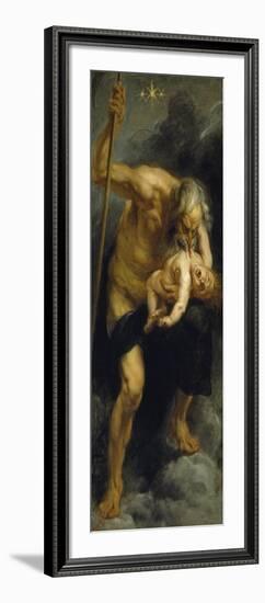 Saturn Devouring His Son, 1636-1638-Peter Paul Rubens-Framed Giclee Print