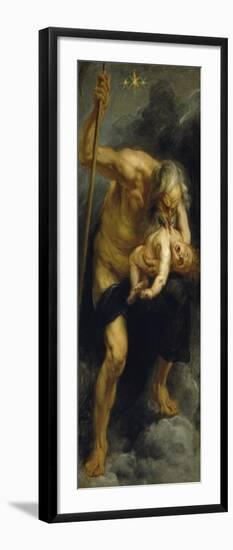 Saturn Devouring His Son, 1636-1638-Peter Paul Rubens-Framed Giclee Print