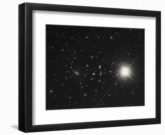 Saturn in the Beehive Star Cluster-null-Framed Photographic Print