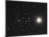 Saturn in the Beehive Star Cluster-null-Mounted Photographic Print