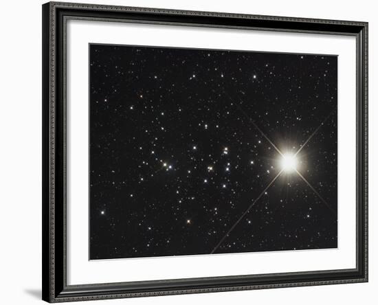 Saturn in the Beehive Star Cluster-null-Framed Photographic Print