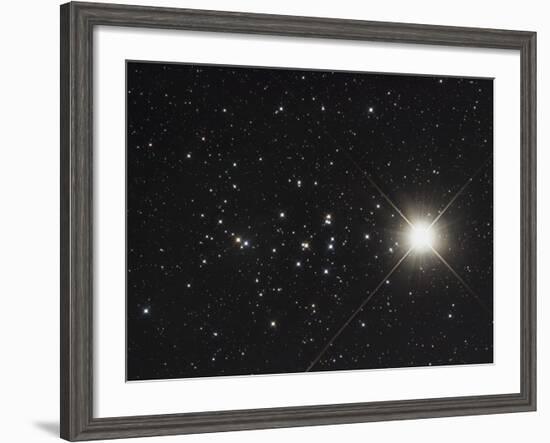 Saturn in the Beehive Star Cluster-null-Framed Photographic Print