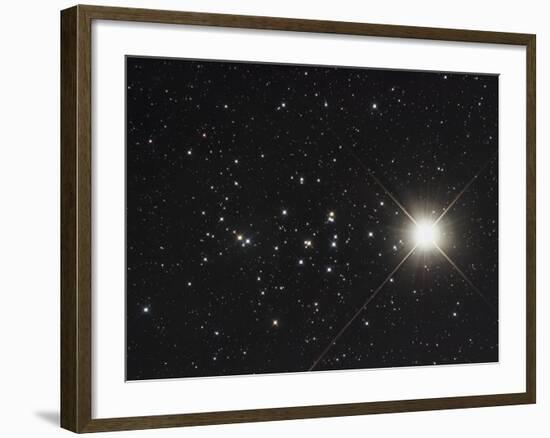 Saturn in the Beehive Star Cluster-null-Framed Photographic Print