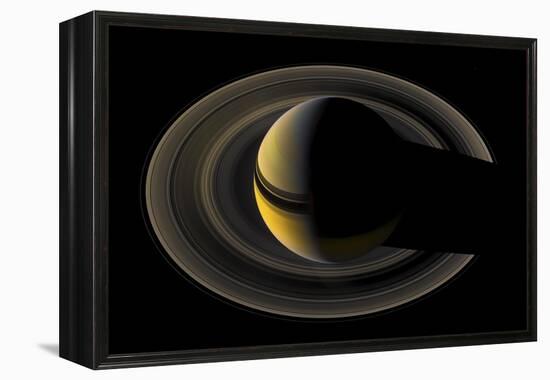 Saturn on the Final Frontier-null-Framed Premier Image Canvas