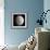 Saturn's Moon Rhea, Cassini Image-null-Framed Premium Photographic Print displayed on a wall