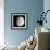 Saturn's Moon Tethys-Stocktrek Images-Framed Photographic Print displayed on a wall