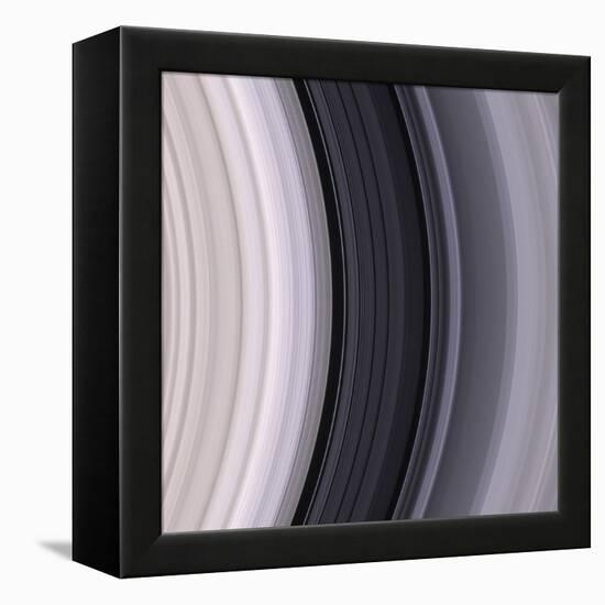 Saturn's Rings-Michael Benson-Framed Premier Image Canvas