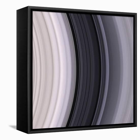 Saturn's Rings-Michael Benson-Framed Premier Image Canvas