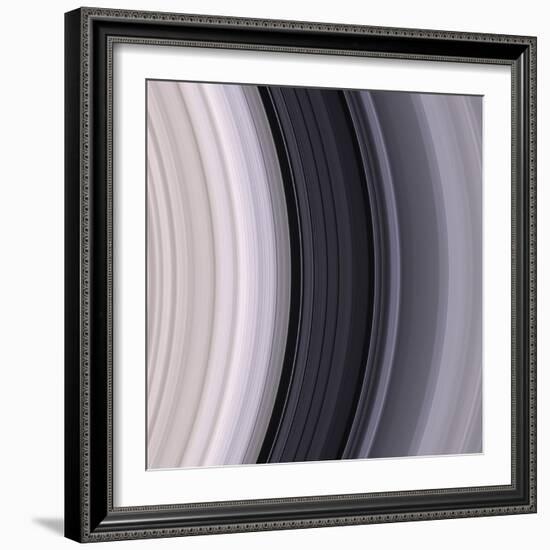 Saturn's Rings-Michael Benson-Framed Premium Photographic Print