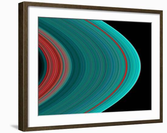 Saturn's Rings-null-Framed Photographic Print