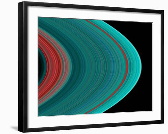 Saturn's Rings-null-Framed Photographic Print