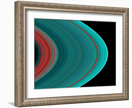 Saturn's Rings-null-Framed Photographic Print