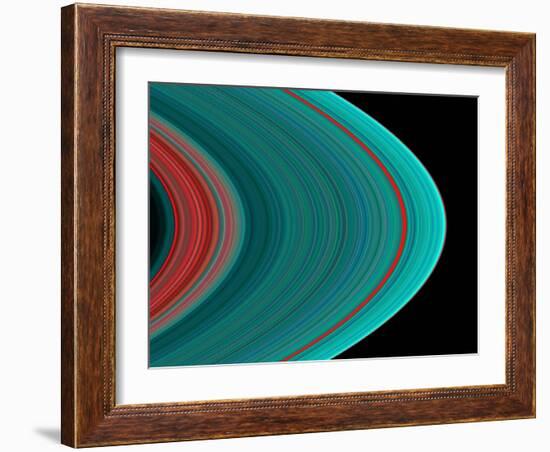 Saturn's Rings-null-Framed Photographic Print