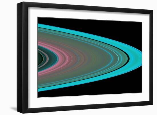 Saturn's Rings-null-Framed Photographic Print