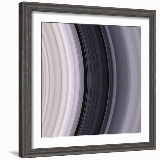 Saturn's Rings-Michael Benson-Framed Photographic Print