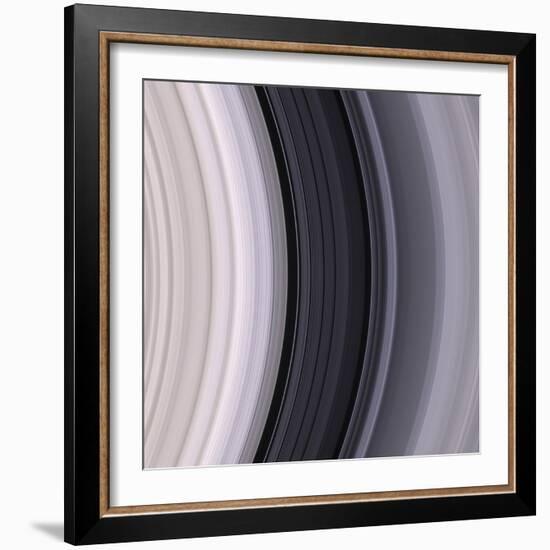 Saturn's Rings-Michael Benson-Framed Photographic Print