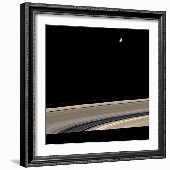 Saturn's Rings-null-Framed Photographic Print