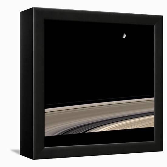 Saturn's Rings-null-Framed Premier Image Canvas