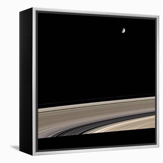 Saturn's Rings-null-Framed Premier Image Canvas