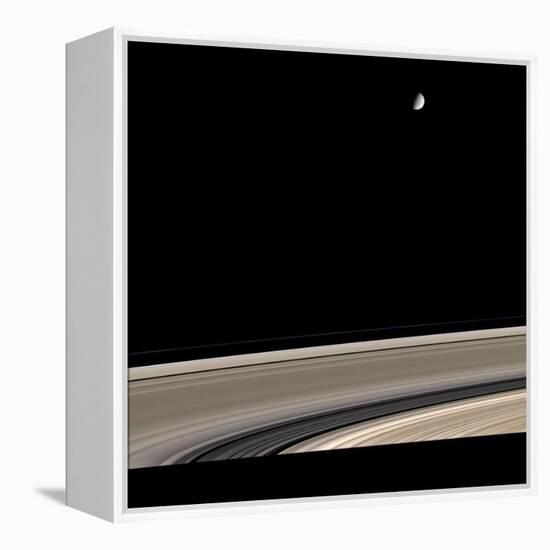 Saturn's Rings-null-Framed Premier Image Canvas